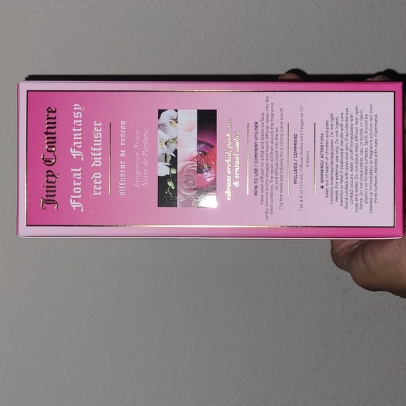 Juicy Couture Floral Fantasy Pink Reed Diffuser - Picture 4 of 9